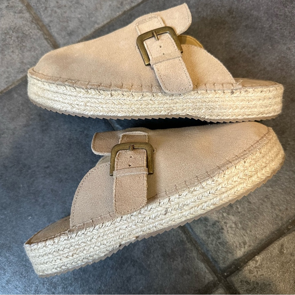 Haute Hippie Suede Slip On Flats 7.5